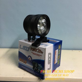 Đèn LED trợ sáng cho xe máy đi phượt L4 Siêu Sáng