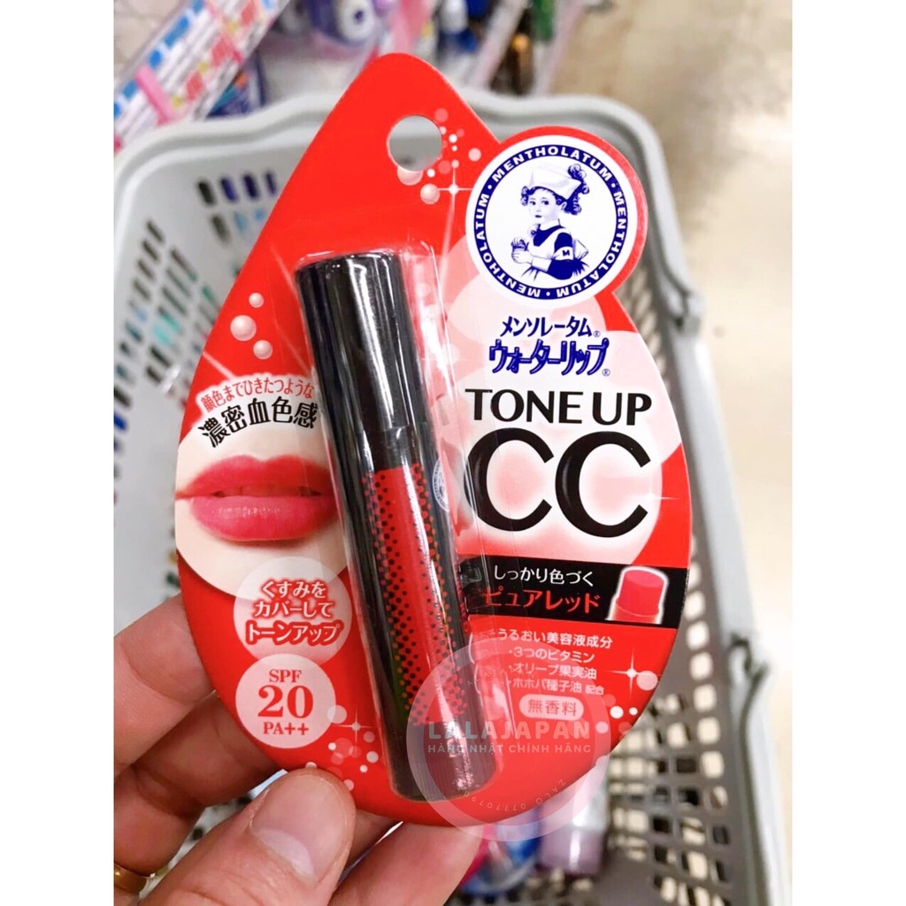 Son dưỡng CCTone Up Mentholatum Nhật Bản Cheap Moment BTS
