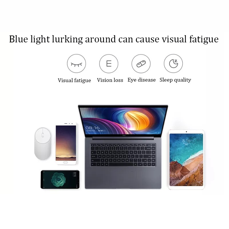 Xiaomi Youpin Mắt kính   chống tia xanh 40% chống tia UV bền nhẹ bảo vệ mắt