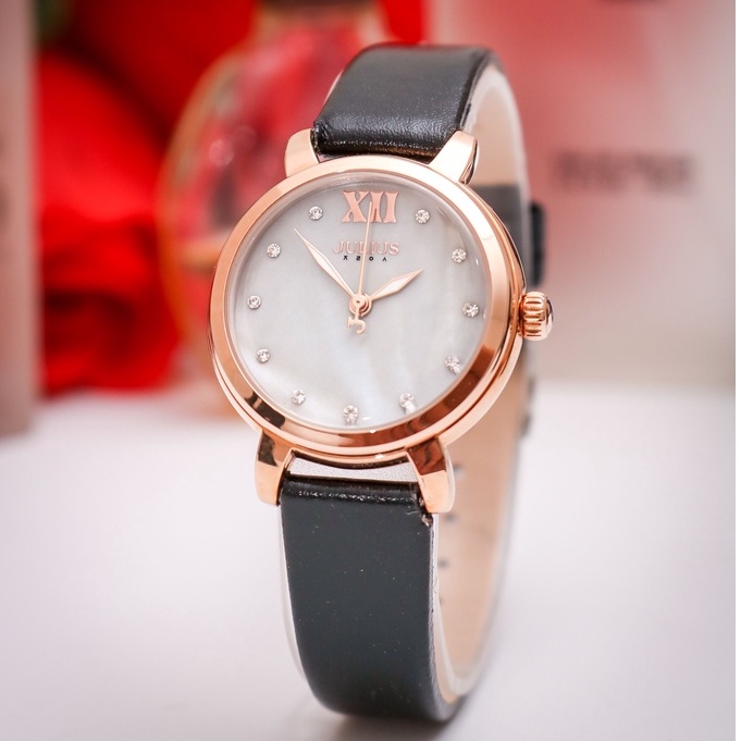 Julius Official | Đồng hồ nữ JULIUS JA-945 dây da