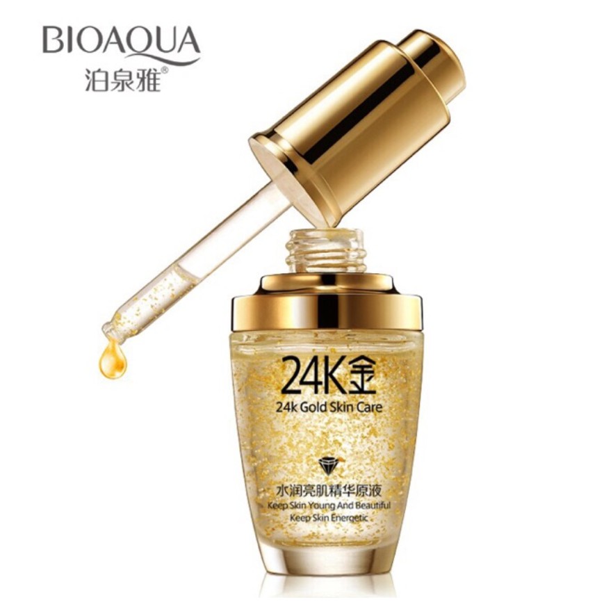Serum 24k Gold Skincare dưỡng trắng của Bioaqua 30ml