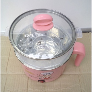 CA NẤU MÌ SIÊU TỐC SIZE 18CM LOẠI CÓ LỒNG HẤP