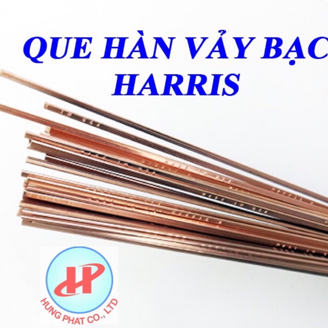 BẠC HÀN HARRIS MỸ - 5 QUE BẠC HÀN ỐNG ĐỒNG (loại tốt)