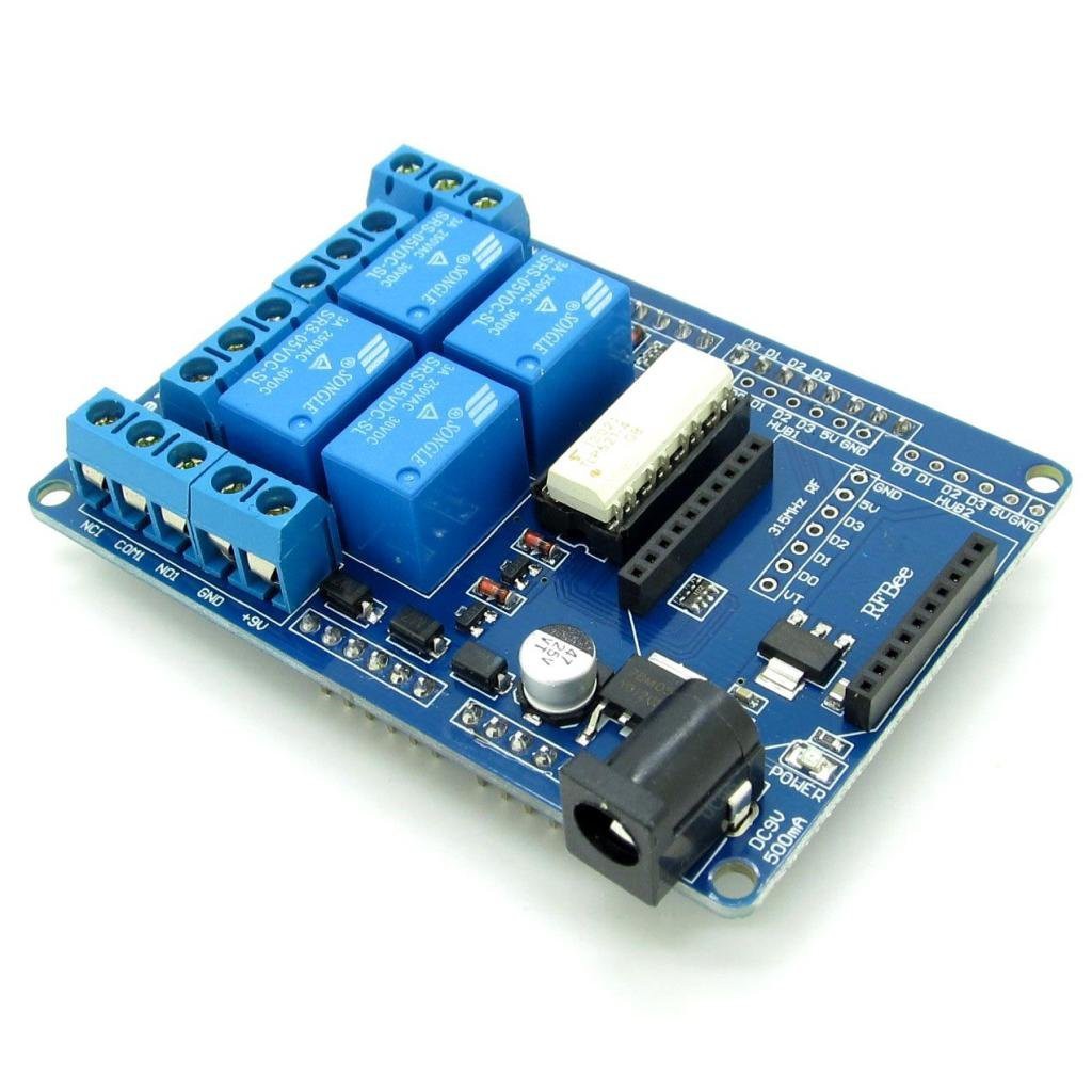 Shield Arduino 4 kênh relay V1.3