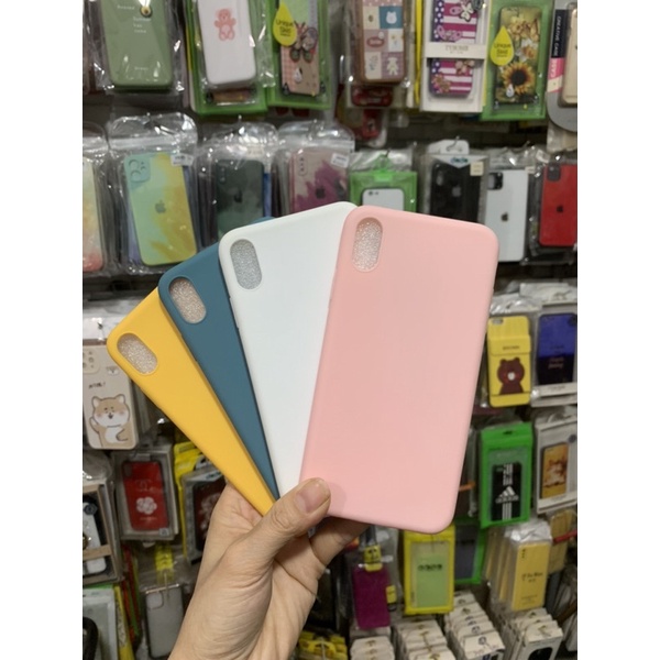 ốp iphone X/Xs/Xs max dẻo mầu
