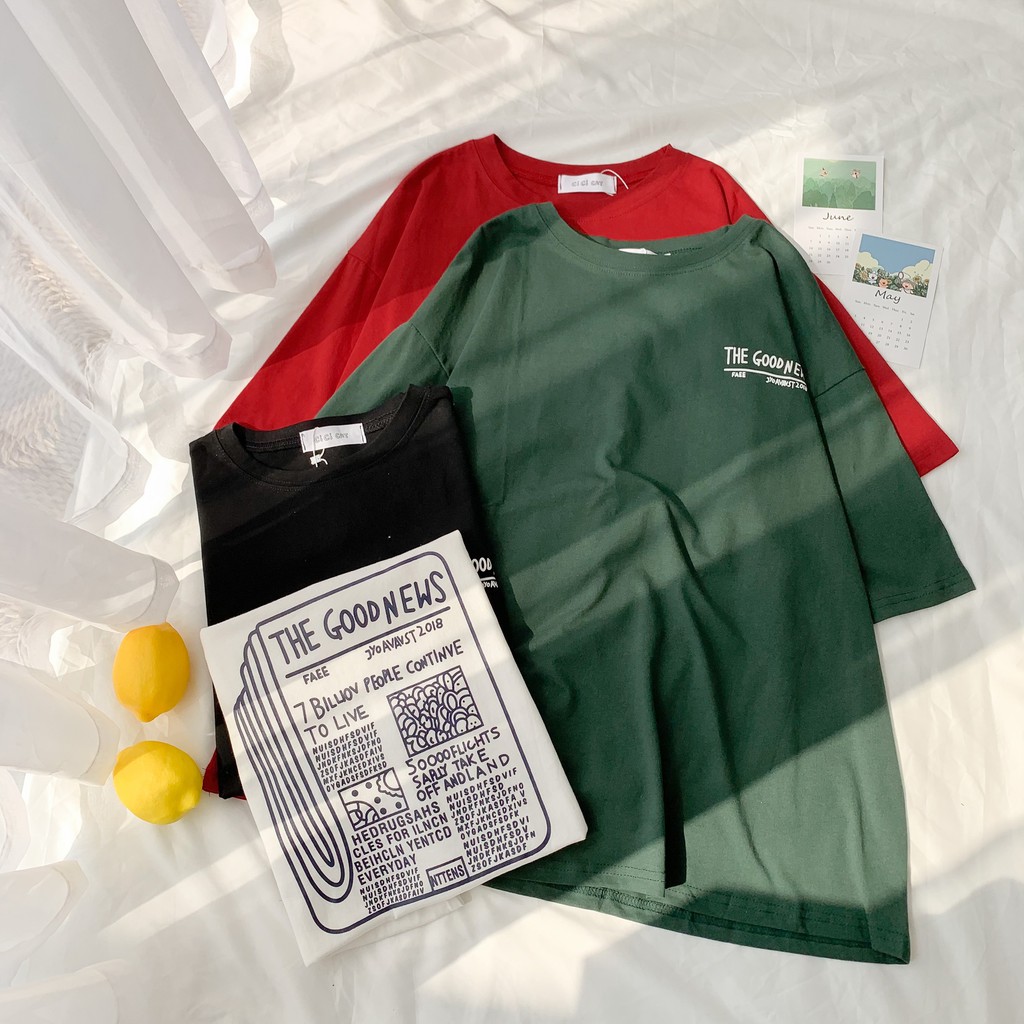 Áo phông freeszie hoạ tiết Good New Friday | BigBuy360 - bigbuy360.vn