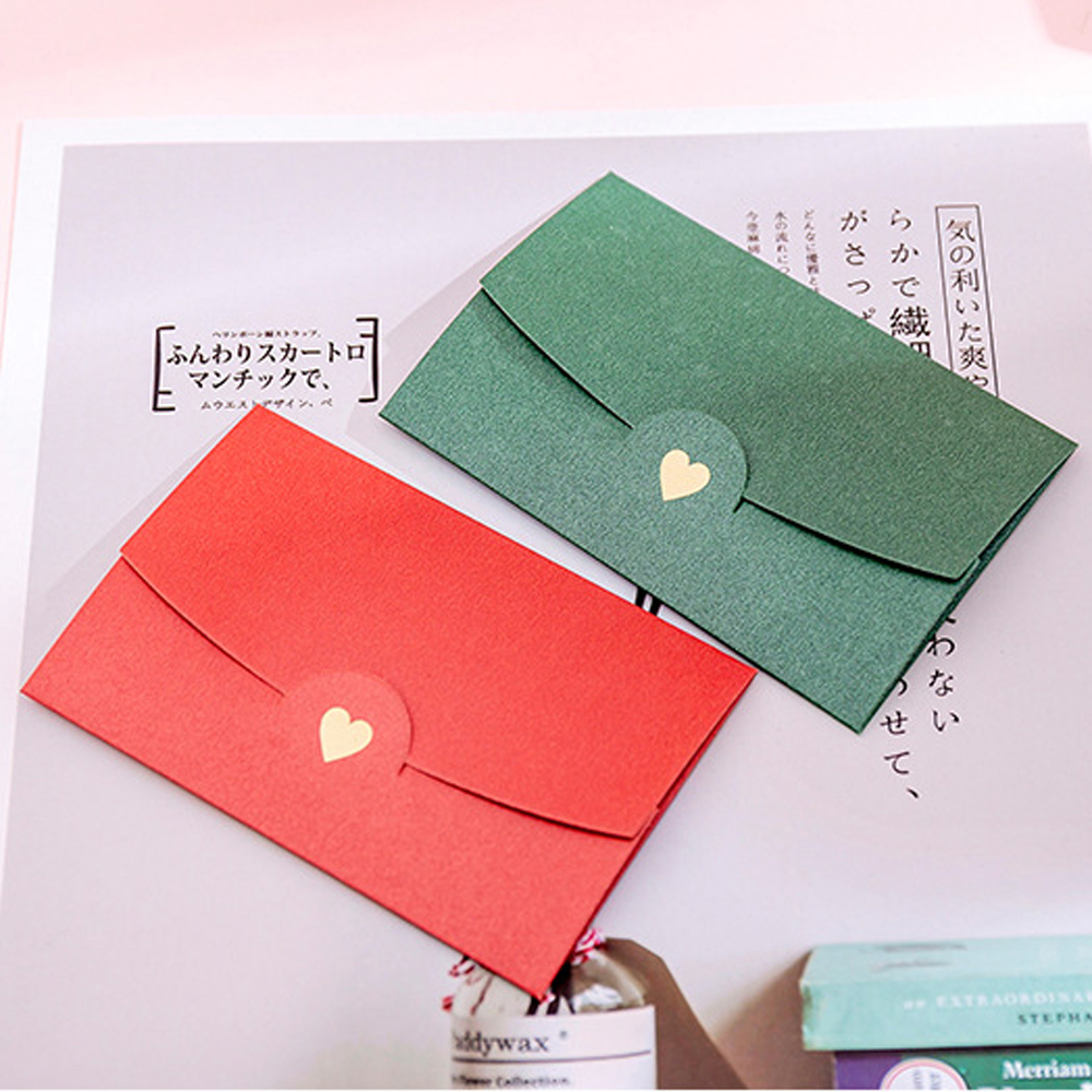 Set 10 Thiệp Mời Mini Xinh Xắn