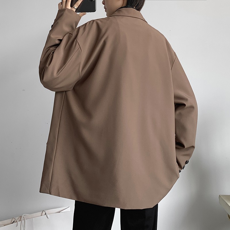Áo Khoác Blazer Nam Phong Cách Hàn Quốc BZ01 Áo Khoác Nam Form Rộng BZ1