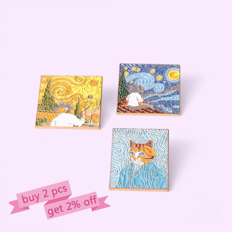 Ghim cài áo họa tiết hoạt hình ngộ nghĩnh