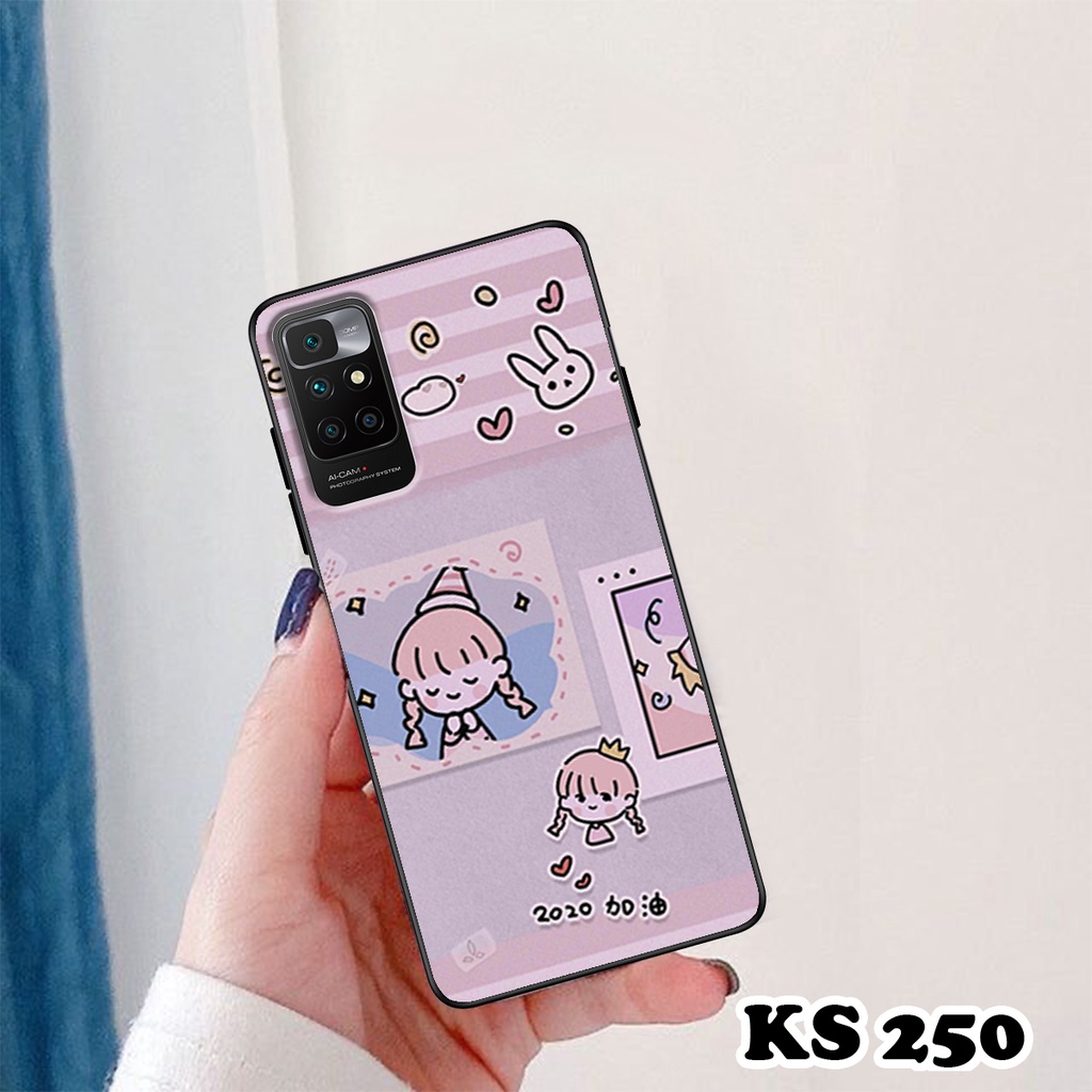 Ốp lưng Xiaomi Redmi 10 - Redmi 10A - Redmi 10C - Ốp in hình bé gái siêu đáng yêu, thời trang