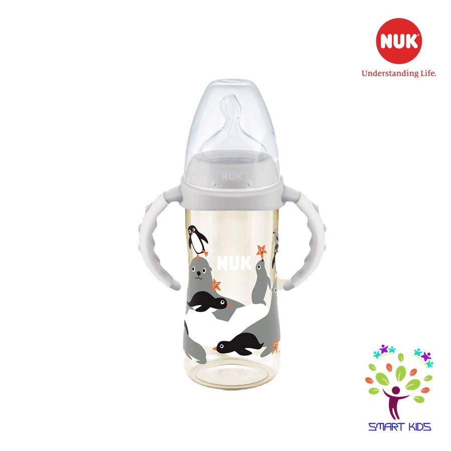 BÌNH SỮA NUK PREMIUM CHOICE+ NHỰA PPSU (ANIMALS) 150ml/300ml