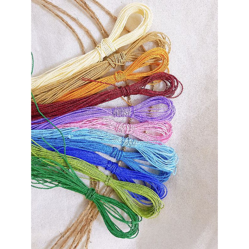 Dây sáp xoắn 1mm [siêu rẻ] làm vòng tay handmade