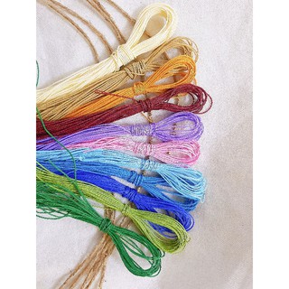 Dây sáp xoắn 1mm [siêu rẻ] làm vòng tay handmade
