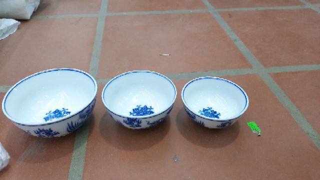 Bát cơm thờ cúng vẽ rồng phượng Bát Tràng