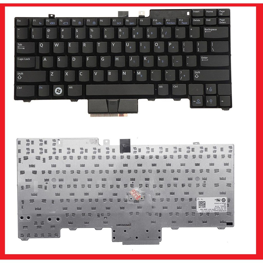 BÀN PHÍM LAPTOP Latitude DELL E6410 E6510 E6400 E6500 - BH ĐỔI MỚI 6 THÁNG - CÓ LED CÓ CHUỘT