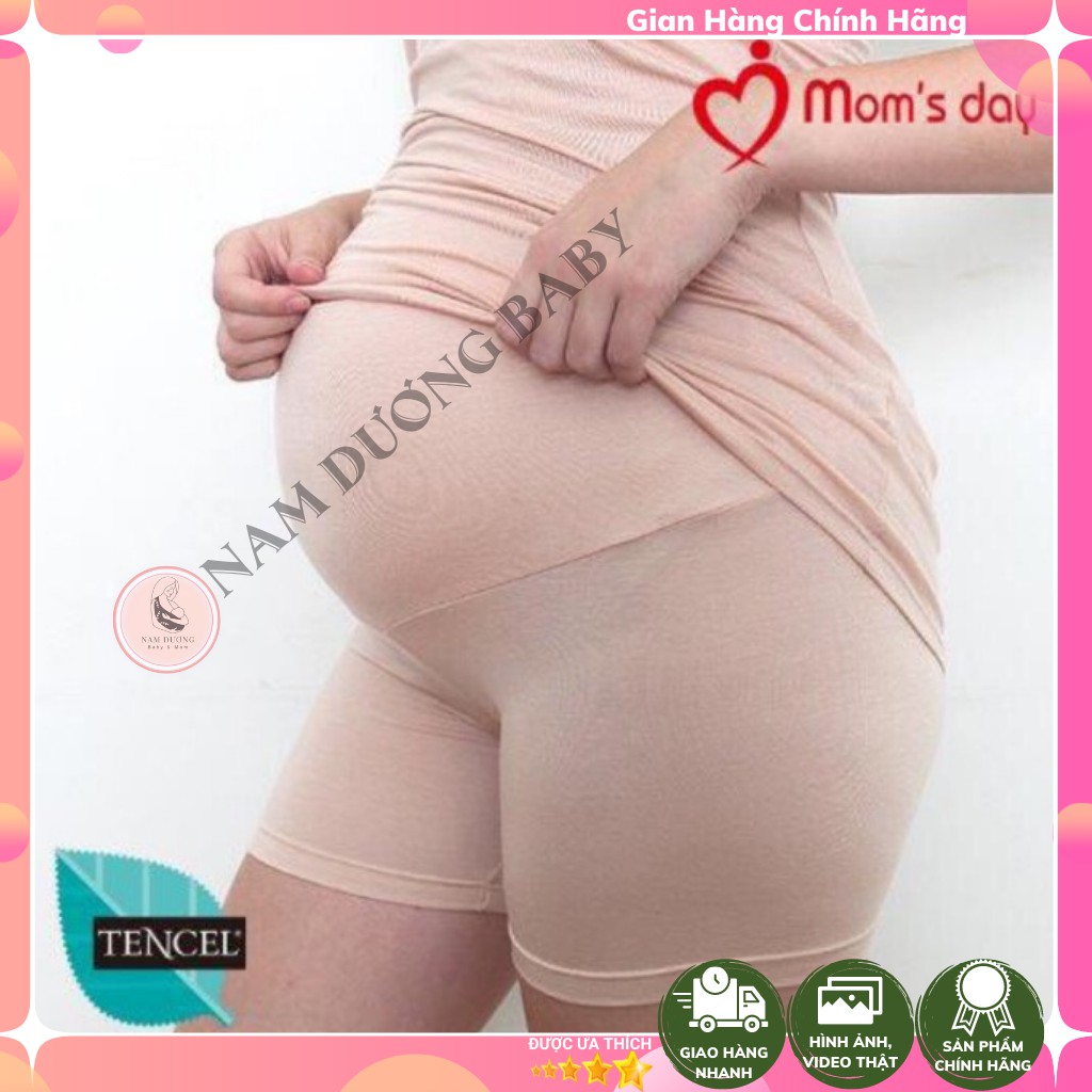 Quần bầu mặc trong váy hãng Mom's day Hàn Quốc Quần mặc trong váy chất liệu Tencel từ sứ sở Kim Chi