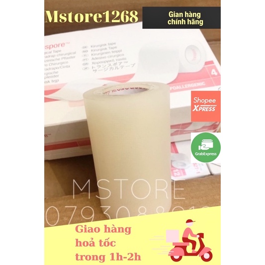 Băng keo y tế transpore 3M loại 7.6cm