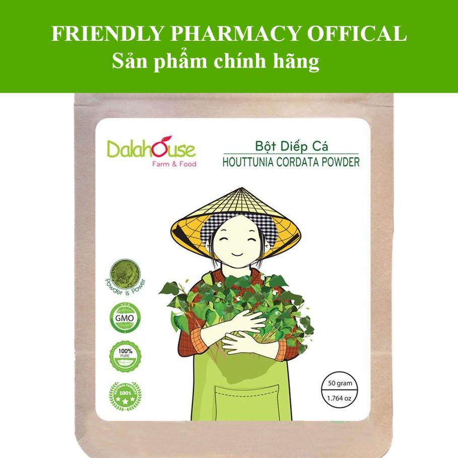 BỘT DIẾP CÁ DALAHOUSE - Hỗ trợ tiêu hoá, thanh nhiệt cơ thể, giúp làm đẹp da (150g túi)