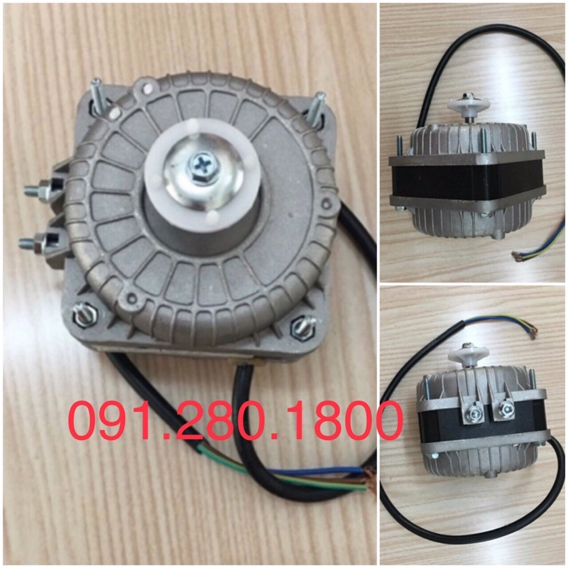 Mô tơ quạt 40W tản nhiệt block dàn nóng tủ lạnh coca, tủ đông, tủ mát