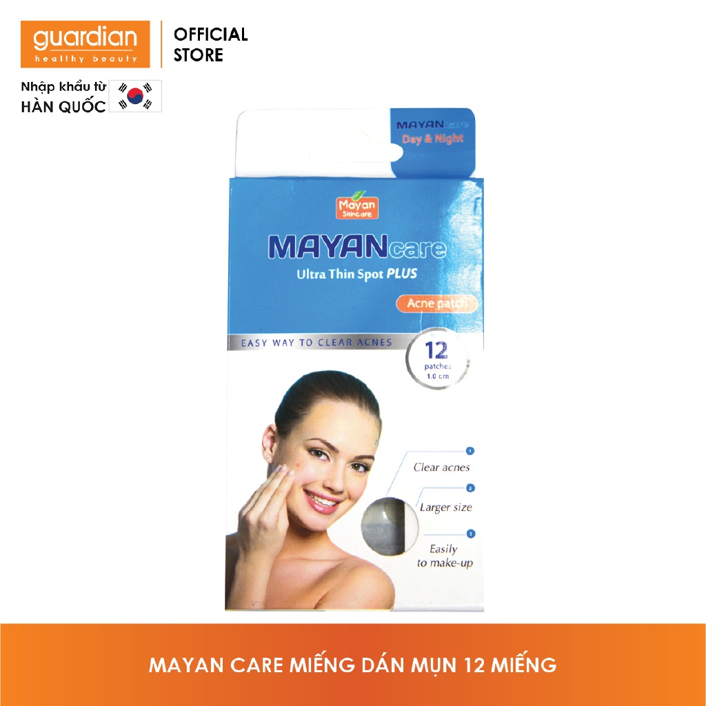 Miếng dán mụn Mayan care 12+8 miếng