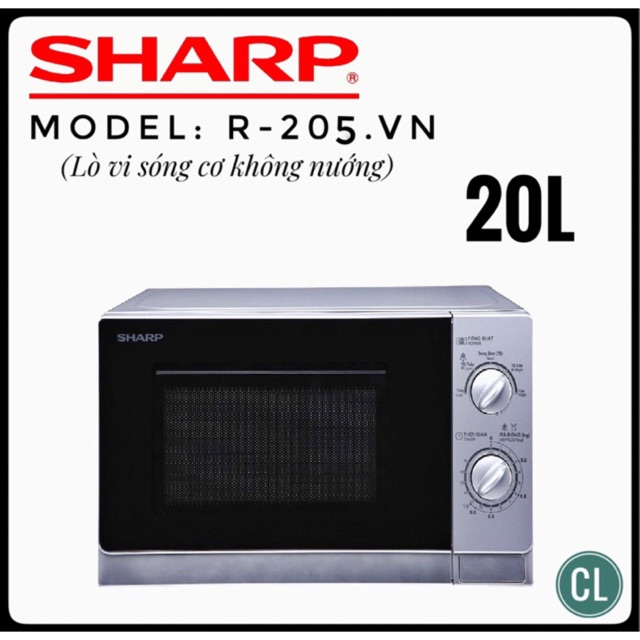 Lò vi sóng Sharp R-203/205VN