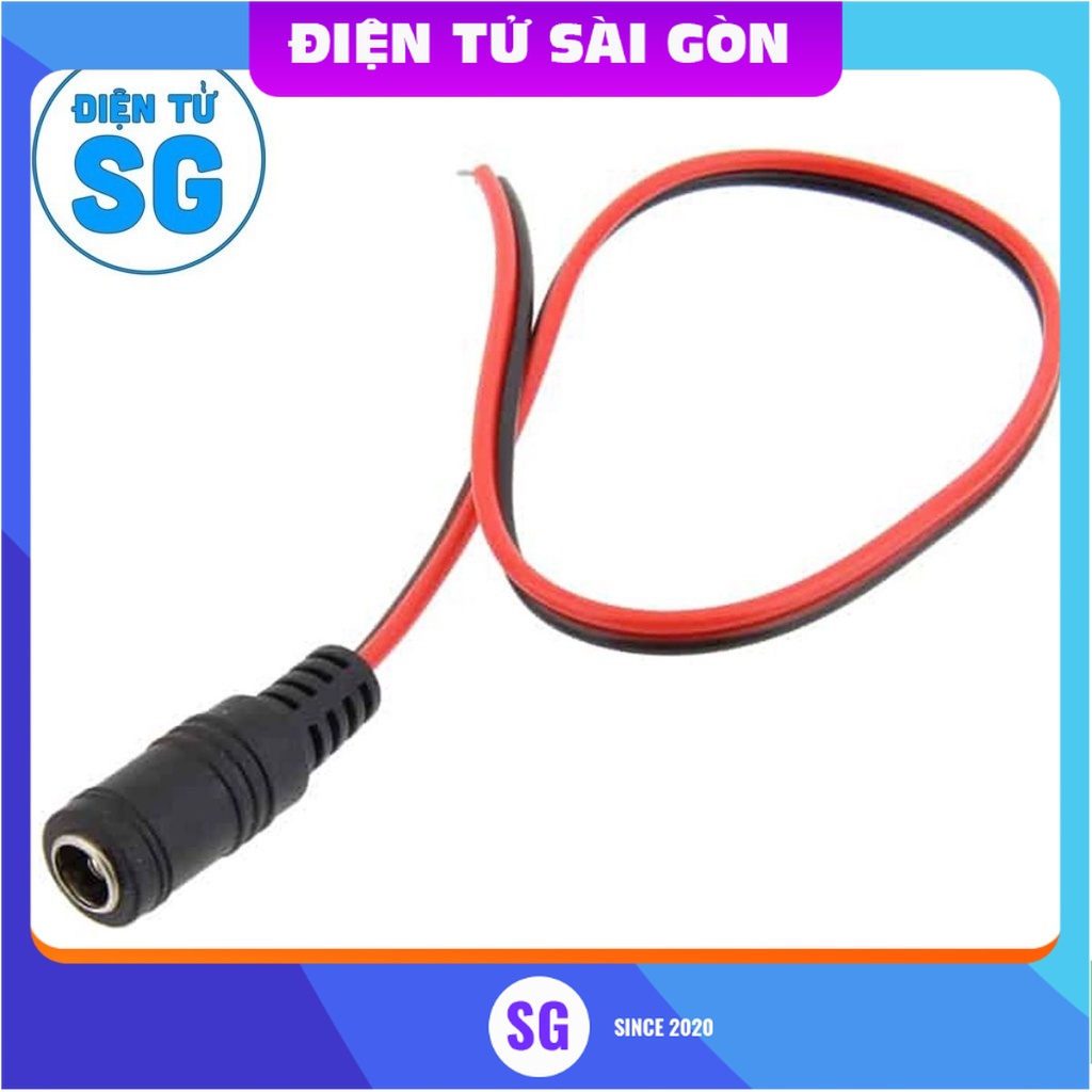 Jack DC cái có dây
