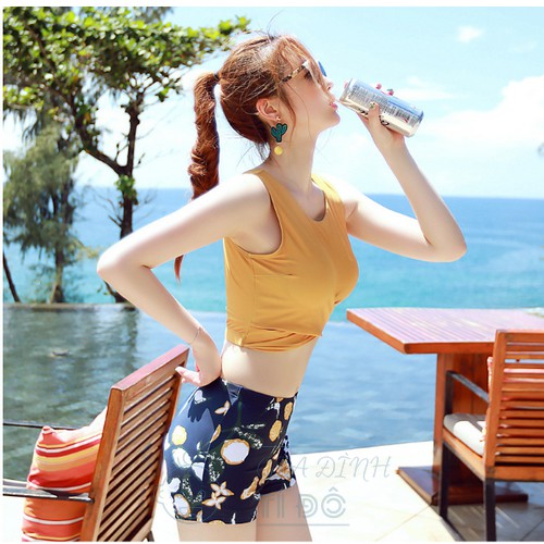 Bikini Hai Mảnh ⚡ FREESHIP ⚡ Kín Đáo Đồ Bơi Giấu Bụng Đi Biển Mùa Hè