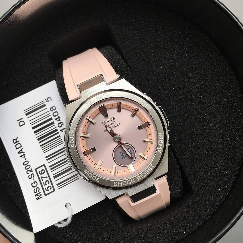 Đồng Hồ Nữ Casio Baby-G MSG-S200-4ADR Chính Hãng | Casio Baby-G MSG-S200-4A Pin Năng