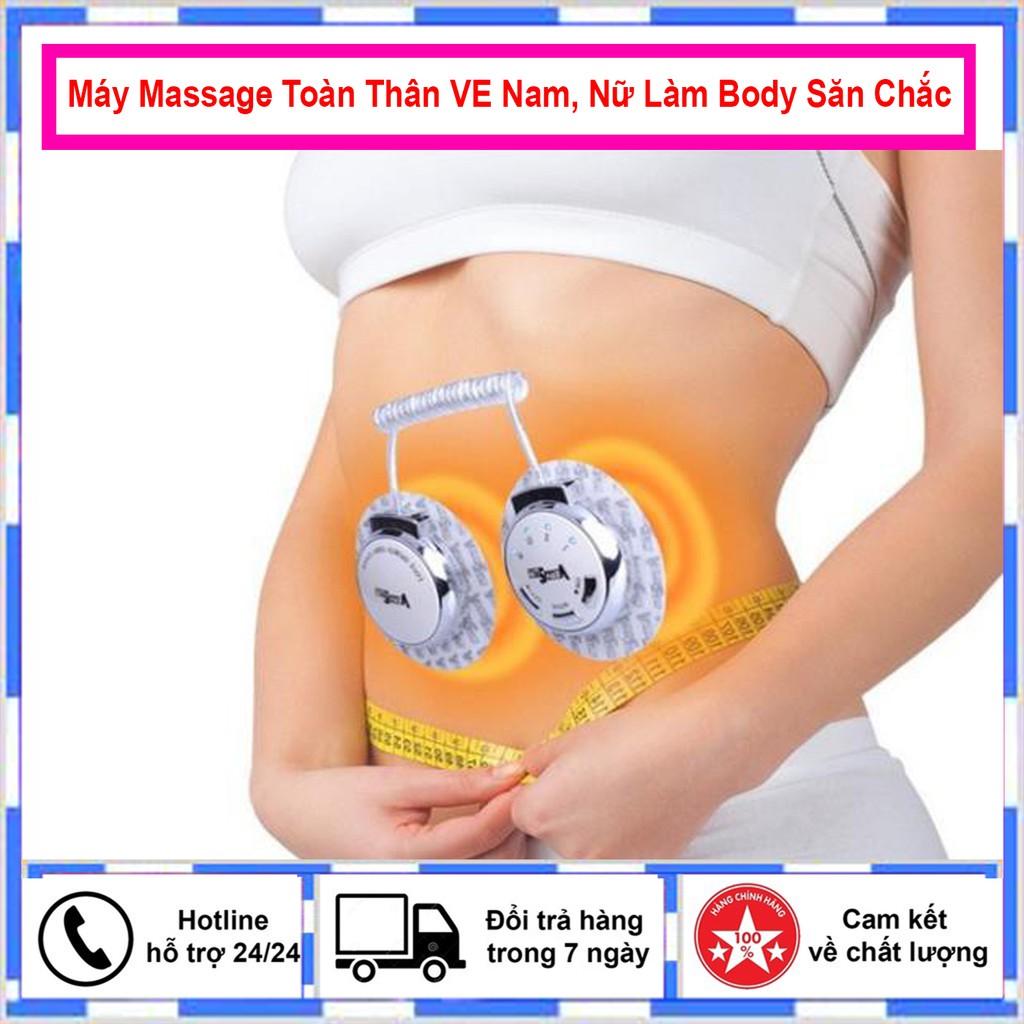 💥[Tăng Cơ-Tiêu Mỡ]💥 Máy Massage Toàn Thân VE Nam, Nữ Chế Độ Rung Làm Body Săn Chắc💥SIÊU HOT💥