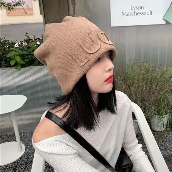 Mũ len nữ thời trang YONA nón len beanie chất liệu len co giãn phong cách unisex dễ thương