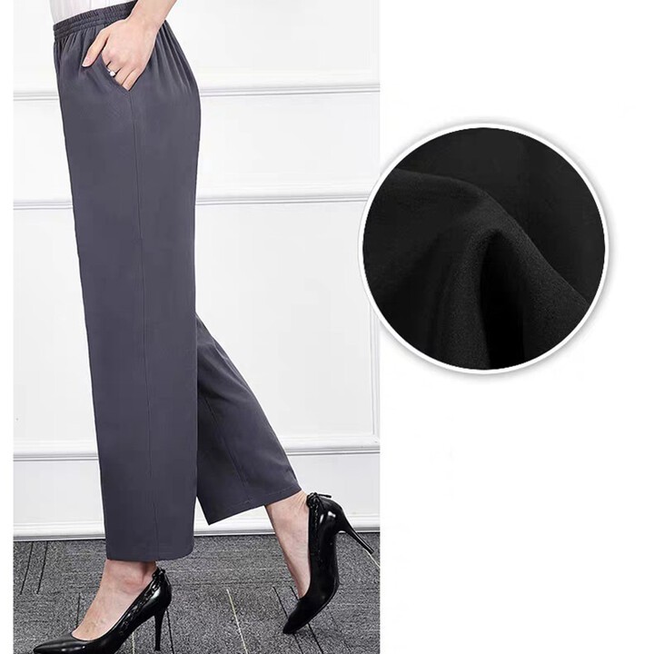 Quần suông nữ màu trơn cá tính năng động | BigBuy360 - bigbuy360.vn