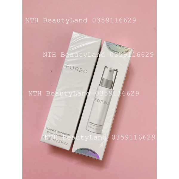 Xịt vệ sinh Máy rửa măt Foreo Silicone Cleasing Spray