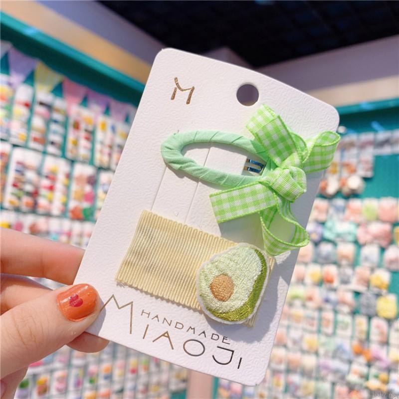 Kẹp Tóc Hình Trái Dâu Xinh Xắn Cho Bé Gái