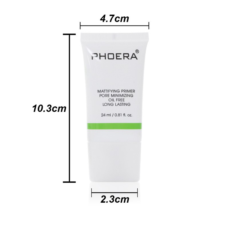 [Hàng mới về] Kem lót màu lì dưỡng ẩm kiểm soát dầu làm sáng da PHOERA