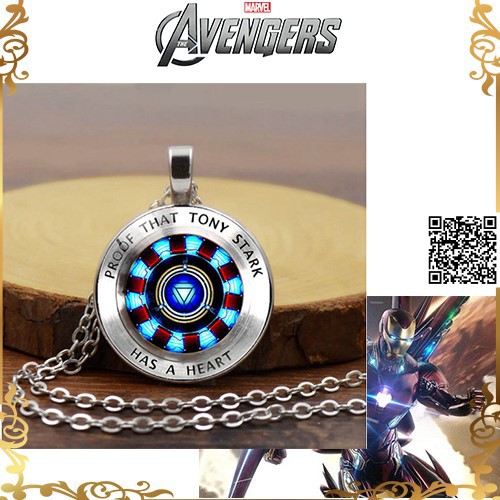 Mô hình Dây Chuyền lò phản ứng hồ quang Iron Man Avengers 1116