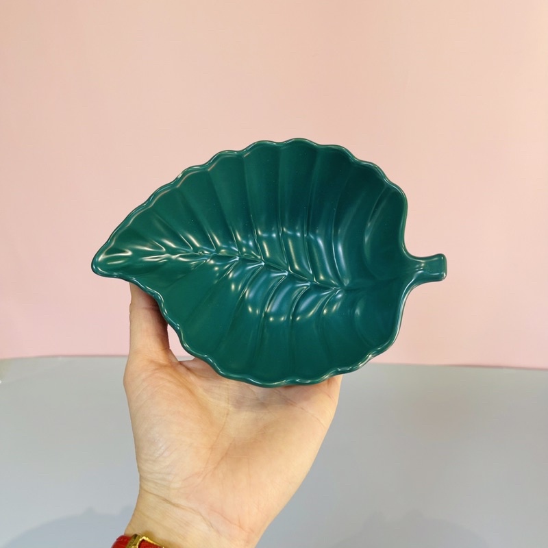 Tổng hợp sét đĩa sứ hình lá dùng cho bé ăn dặm, trang trí đồ ăn…cực kỳ kute đáng yêu.