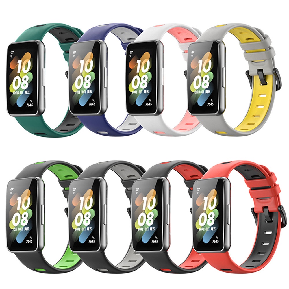 Dây Đeo Silicone Cho Đồng Hồ Thông Minh Huawei Band 7