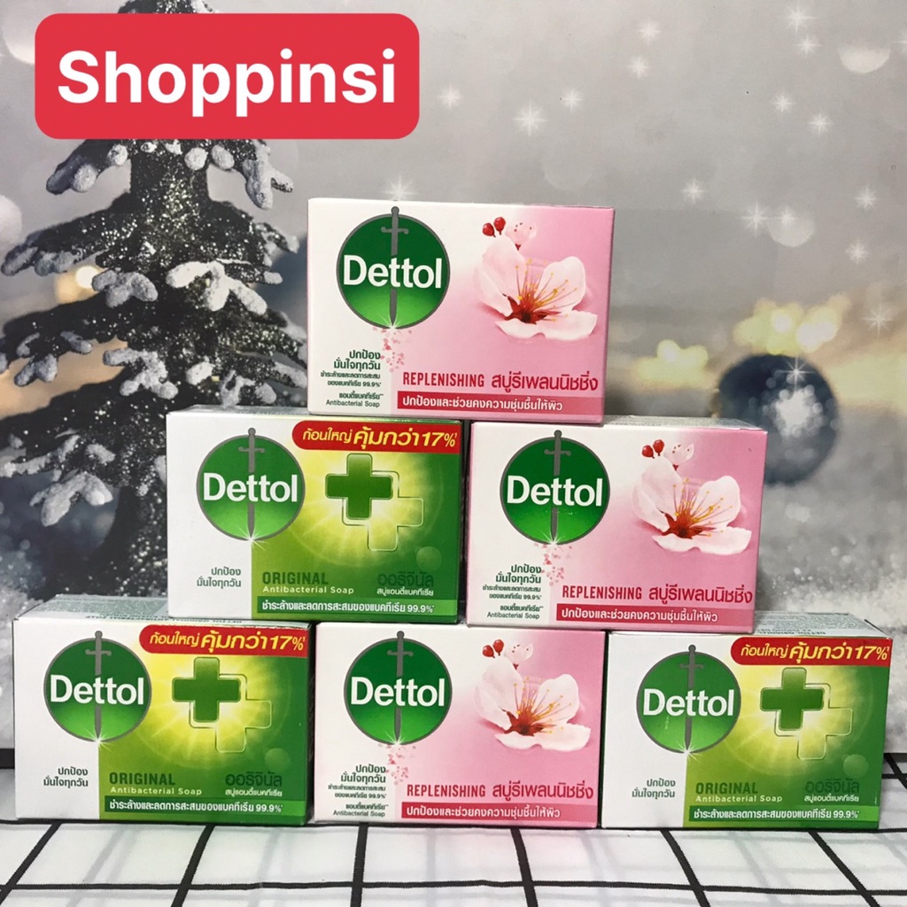 Xà Bông Kháng Khuẩn Dettol Thái Lan 100gram