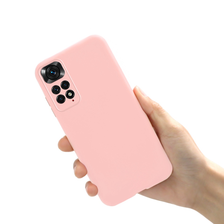 Ốp Điện Thoại TPU Silicone Mềm Màu Trơn Cho Xiaomi Readmi Note 11 Redmi Note11 2022 6.43"