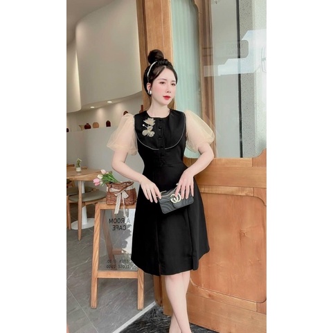 com bo đầm thêu siêu phẩm