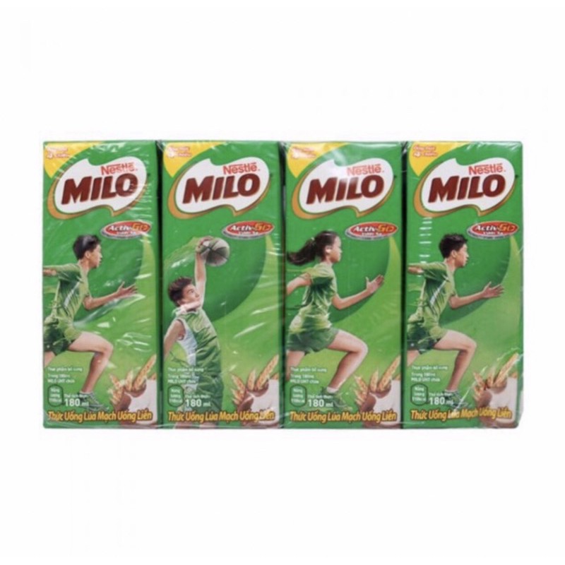 Sữa Milo 180ml truyền thống