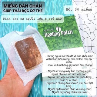 Miếng dán thải độc chân Healing patch