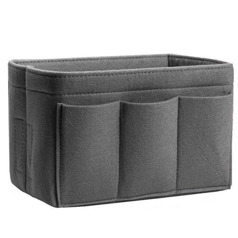 Ngăn đựng đồ chèn bên trong túi xách EVERTONER đa năng tiện dụng bằng vải nỉ cao cấp