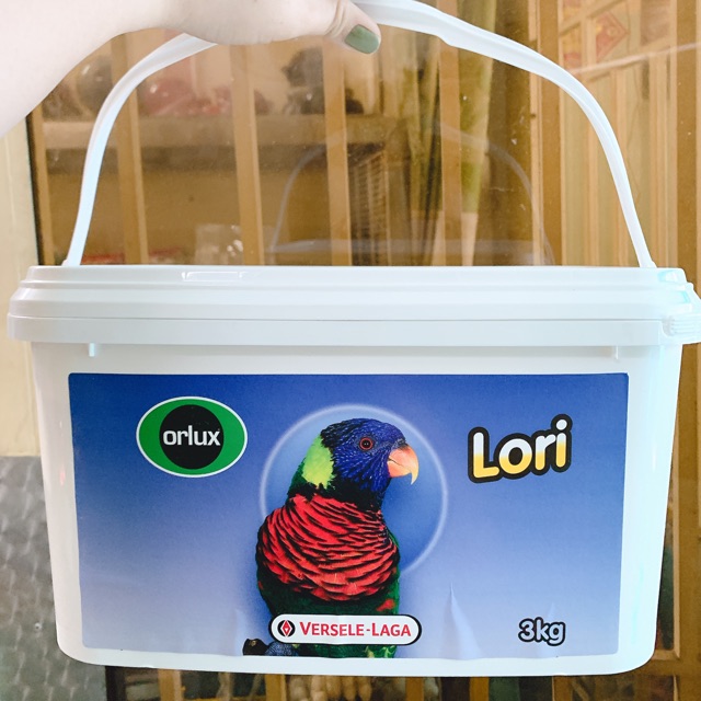 Bột cho Vẹt Lori thùng 3kg