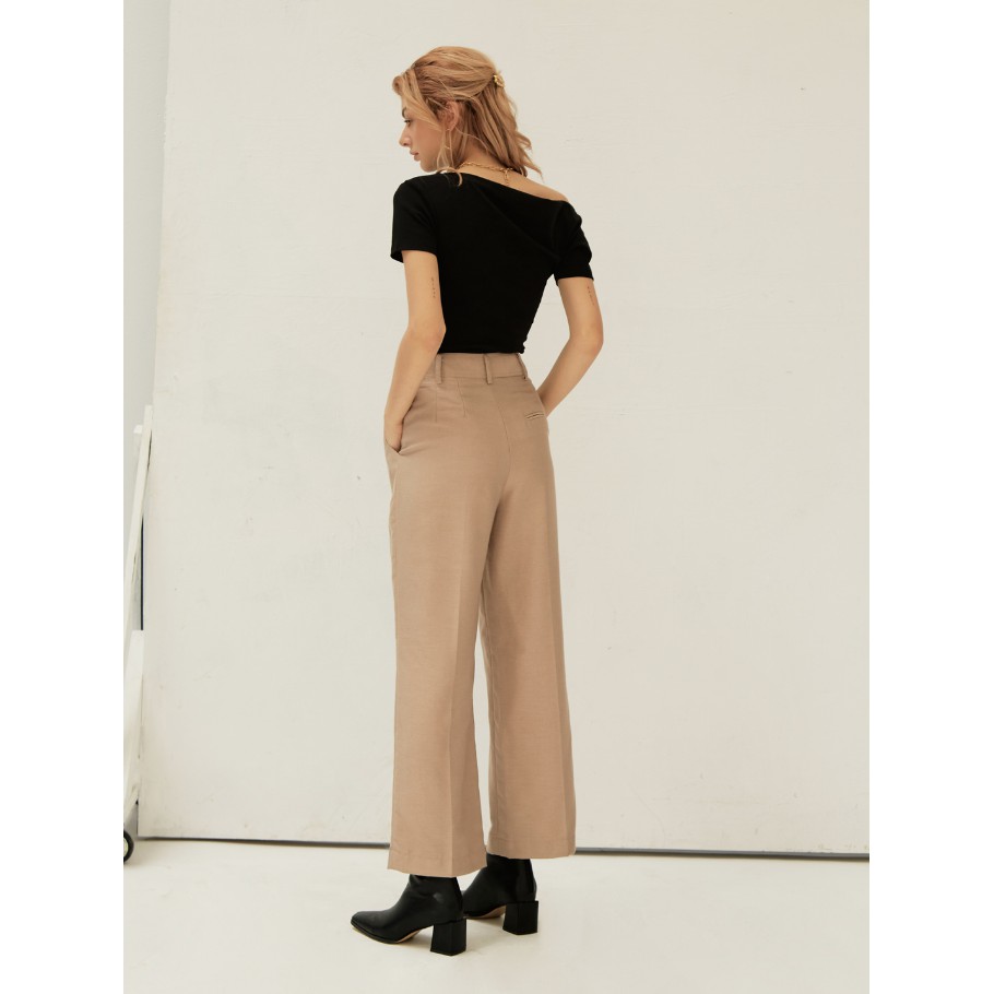 [Mã WABRCOCO4 giảm 10% đơn 250K] COCO SIN - Quần Ống Rộng Nâu