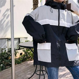 Áo khoác gió nữ form rộng