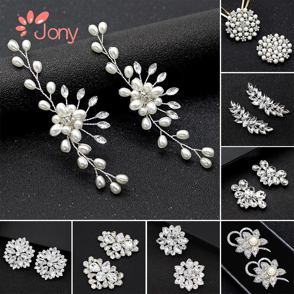 1 Kẹp Giày Cưới Hình Vuông JY1