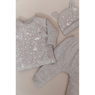 Nous bộ dài tay sz 0-3m đến 9-12m