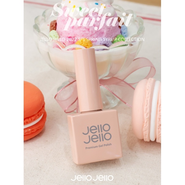 Sơn Móng Tay Jello Jello x Gel 47 Màu Neon Lấp Lánh