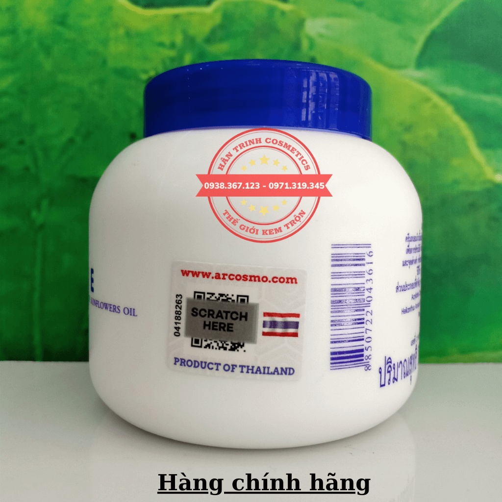 Kem Vitamin E Thái, Kem Vitmin E Chính Hãng Giúp Dưỡng Ẩm Trắng Da 200g - Mỹ Phẩm Hân Trinh
